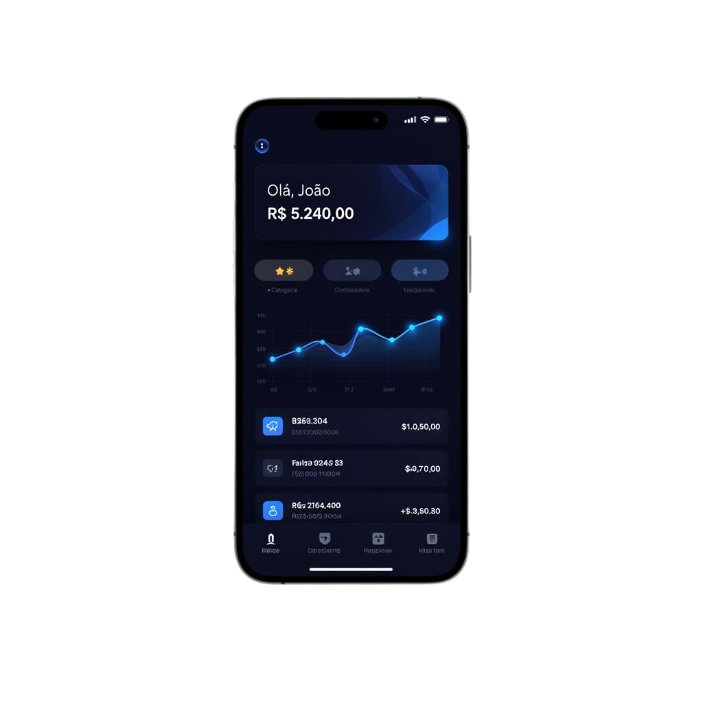 Renda Mais no celular — dashboard mobile responsivo